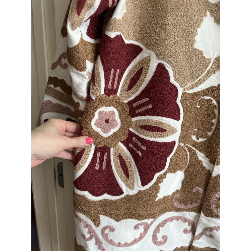SOFT SURROUNDINGS Alden Tapestry Embroidered Jacket Coat Sz M (10/12) NWT $250 - Picture 4 of 16